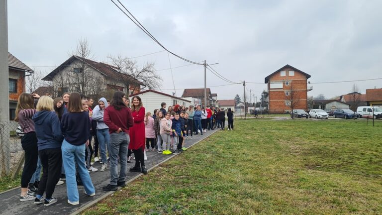 Vježba evakuacije u Srednjoj Školi Petrinja
