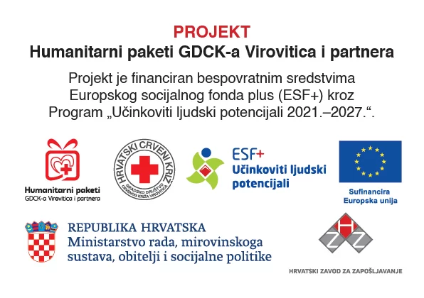 Projekt Humanitarni paketi GDCK-a Virovitica i partnera