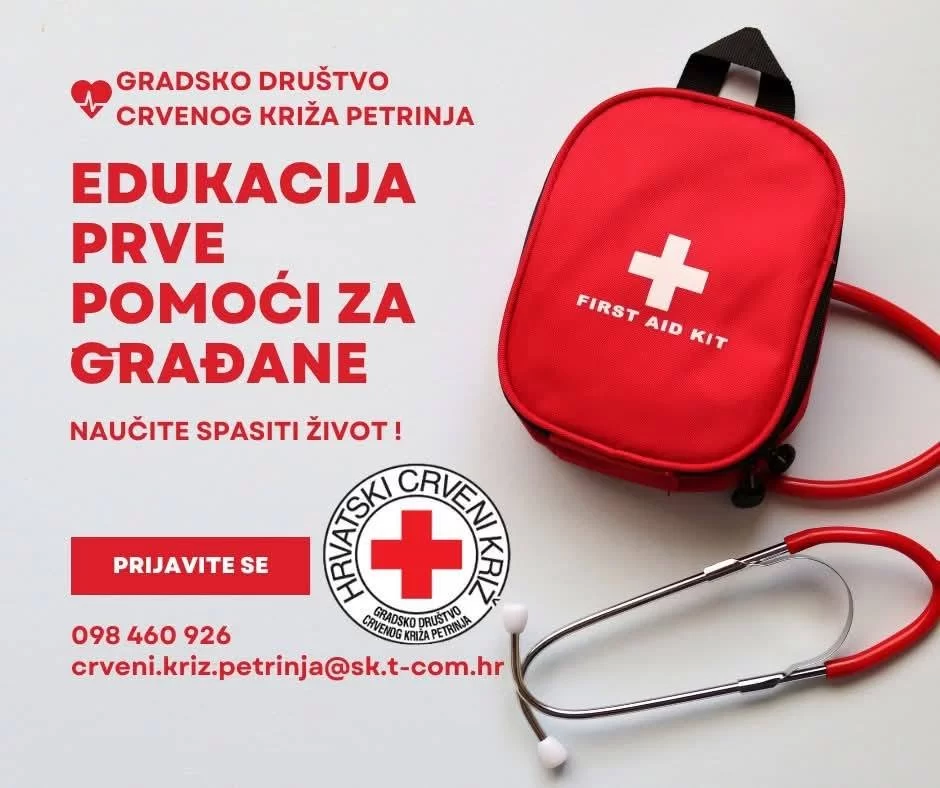Besplatne edukacije prve pomoći za građane