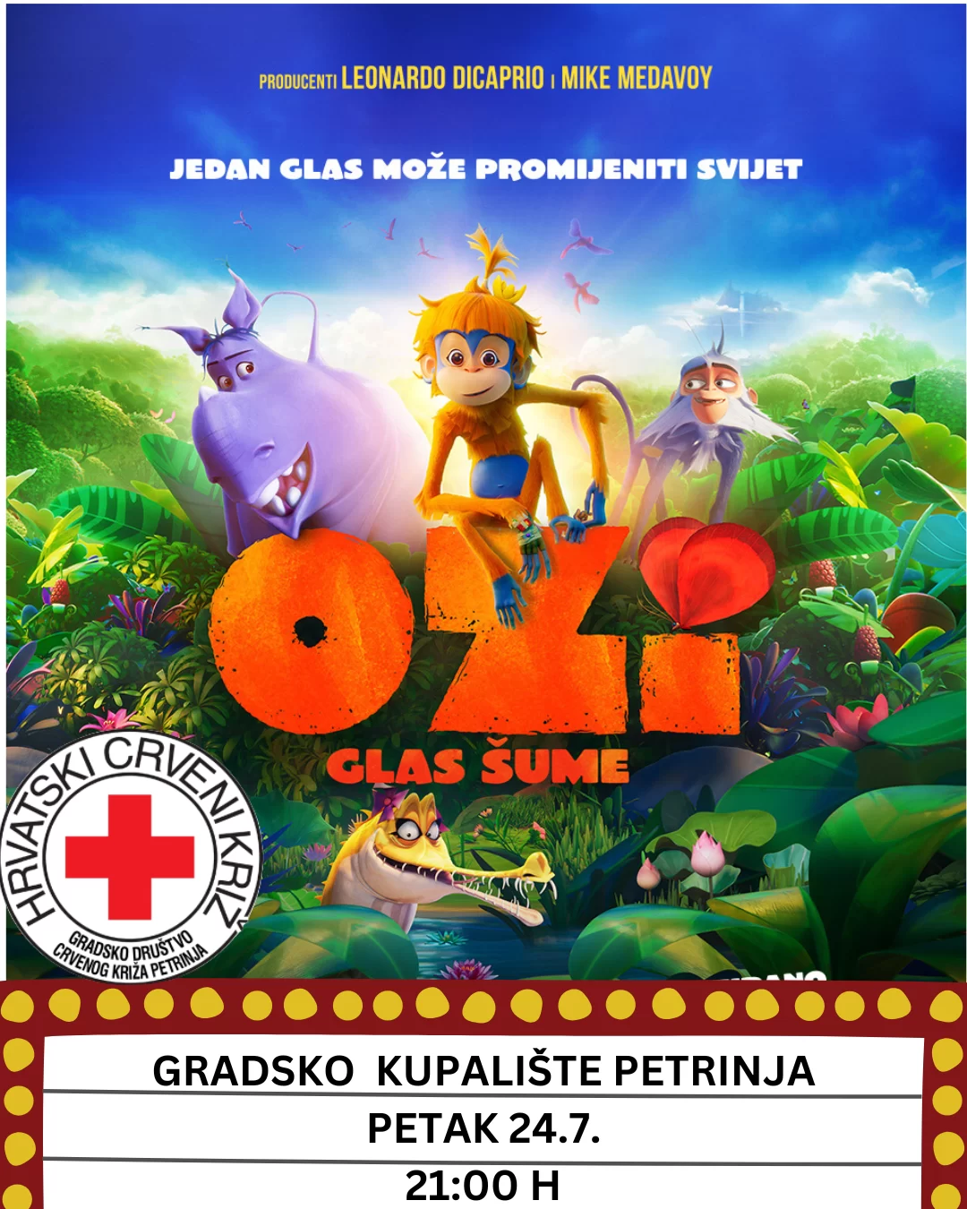Projekcija filma OZI